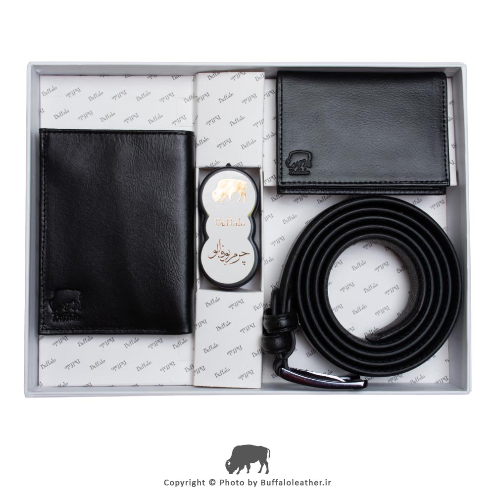 ست چرم مردانه سه تکه S3J05