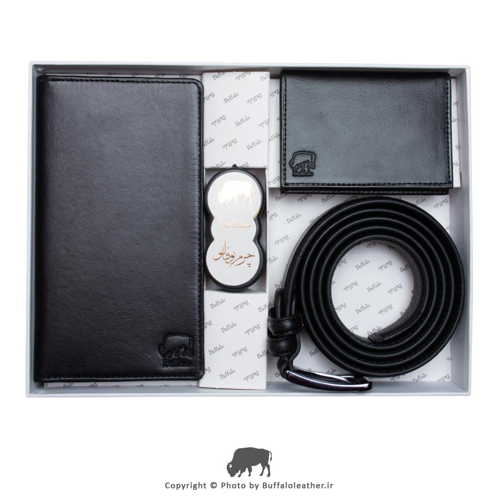ست چرم مردانه سه تکه S3K05